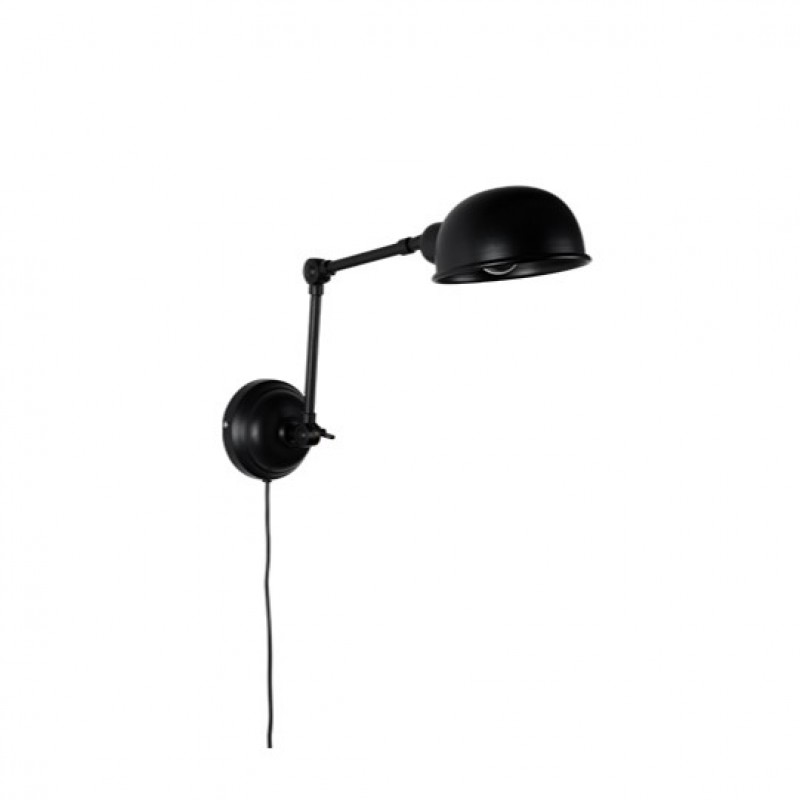 STUDIO LAMP WALL BLACK 9W - WALL LAMPS