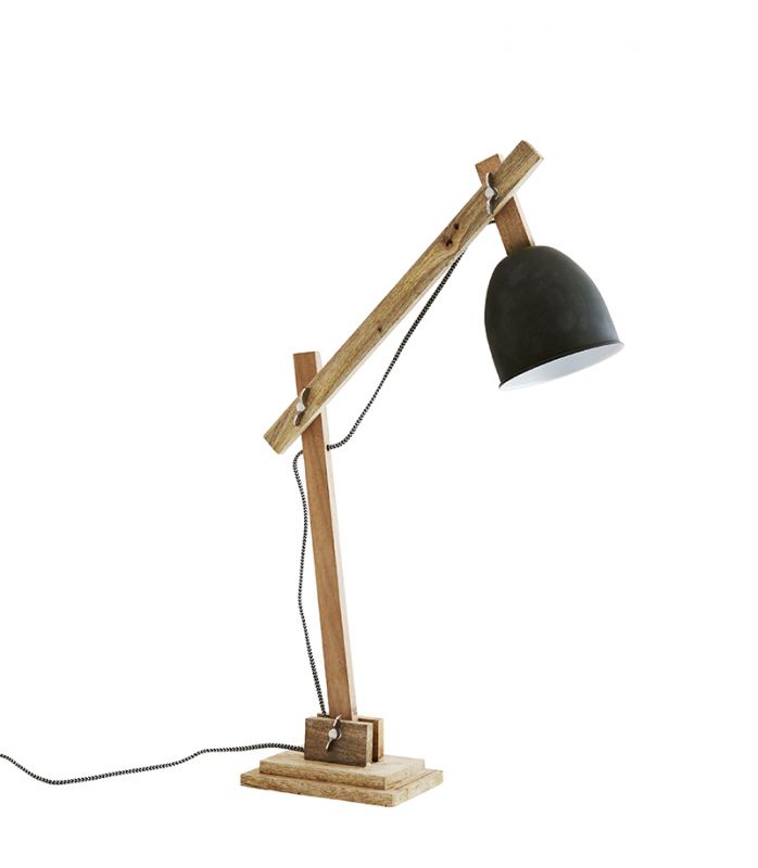 DESK LAMP NATURAL WOOD 60 - TABLE LAMPS